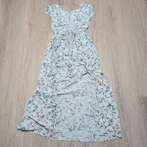 American Eagle Outfitters | Dresses | American Eagle White Cotton  Seersucker Shoulder Tie Maxi Dress Womens Size Xxl | Poshmark